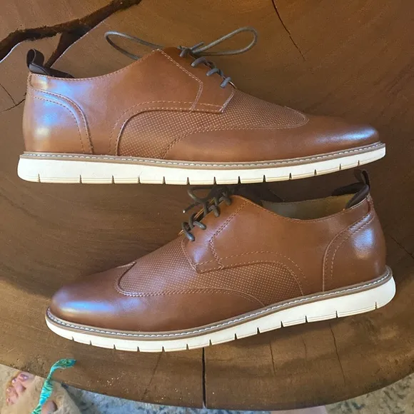 Mix No. 6 Men's Cognac Oxford Shoes/ Size 13M/ NWT