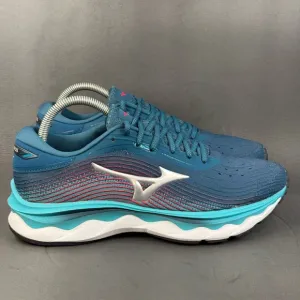 Mizuno Women's Wave Sky 5 Running Shoes, Legion Blue/Silver size 9.5,