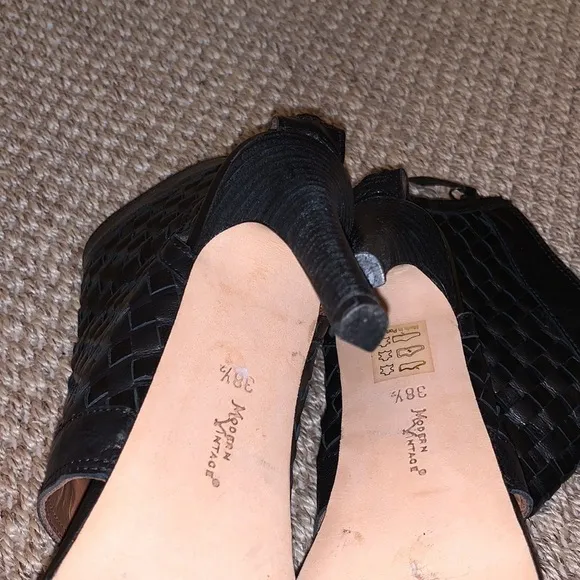 Modern Vintage zipper heeled shoes - 38.5
