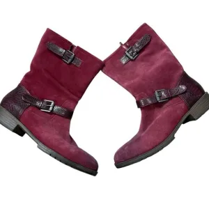 Naturalizer Merlot Burgundy Red Boots