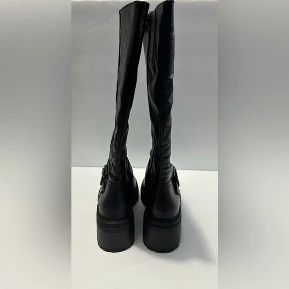 Naturalizer Womens Adler Black Fashion Boots Size 9m
