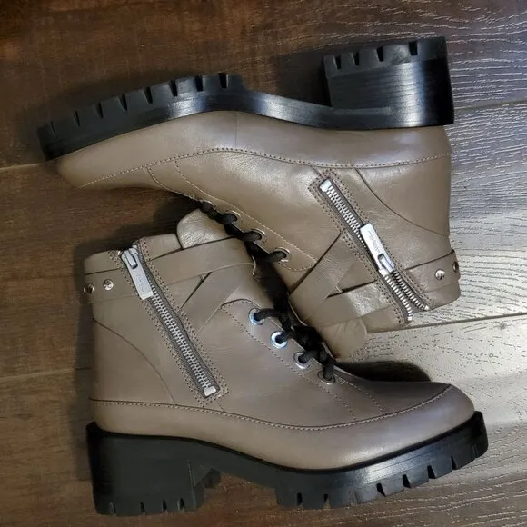 NEW 3.1 Phillip Lim Hayett Boots Womens 6 Chic Shiny Liquid Leather Luxury