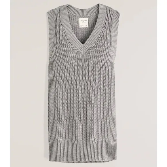 NEW Abercrombie &amp; Fitch Sweater Vest Mini Dress