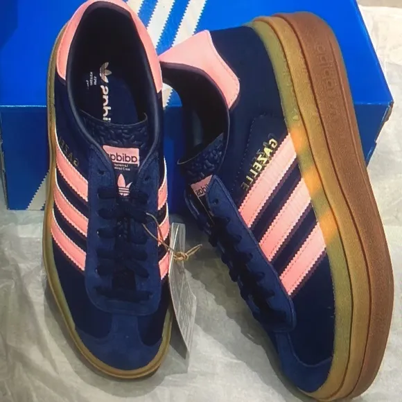 NEW Adidas Gazelle Bold Platform Sneakers