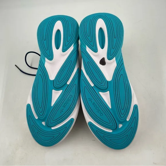 NEW! Adidas Men’s Originals Ozelia White/Blue/Yellow Running Shoes - Size 10