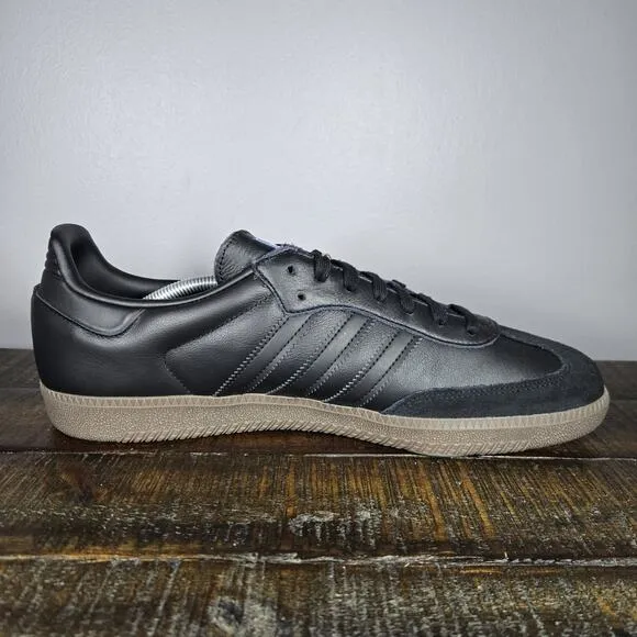 NEW Adidas Samba OG Mens Size 13 Low Top Shoes Sneakers Black Gum Brown IE3438