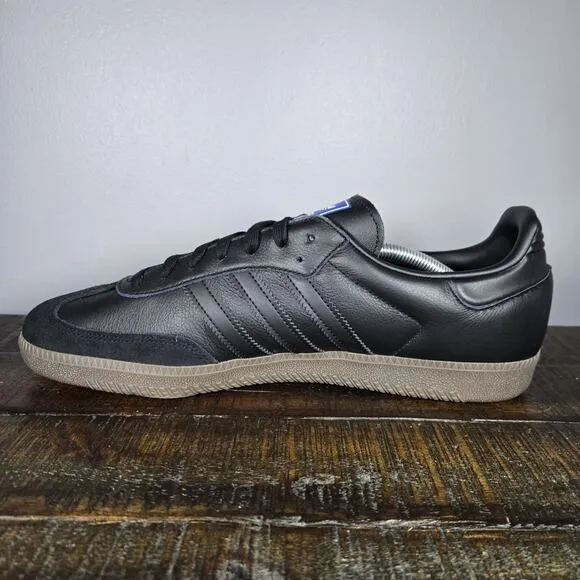 NEW Adidas Samba OG Mens Size 13 Low Top Shoes Sneakers Black Gum Brown IE3438