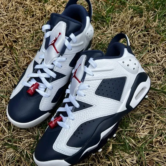 NEW Air Jordan 6 Olympic Golf Low size 7 Mens shoes cleats