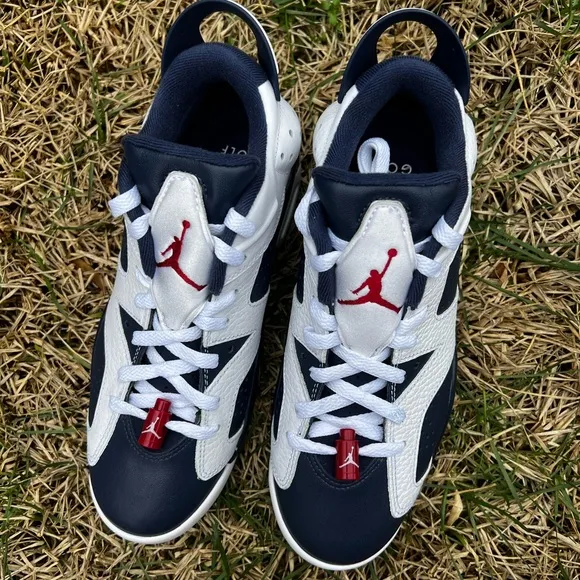 NEW Air Jordan 6 Olympic Golf Low size 7 Mens shoes cleats