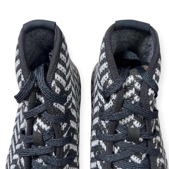NEW Allbirds Tree Topper SIZE 10 High Top Sneakers Shoes Waves ZigZag LIMITED