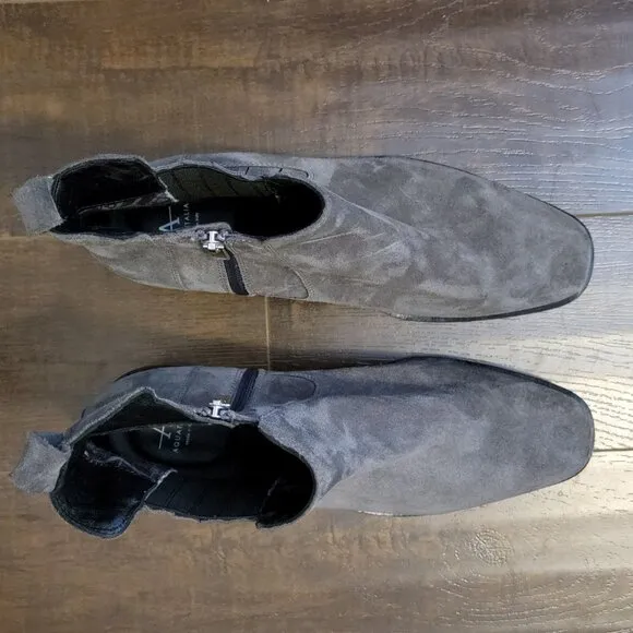NEW Aquatalia Carmie Boots Womens 11 Suede Western Cottage Chic Designer City