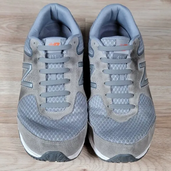 New Balance 411 Shoes Mens Size 10.5 4E Extra Wide Gray Walking Athletic Sneaker