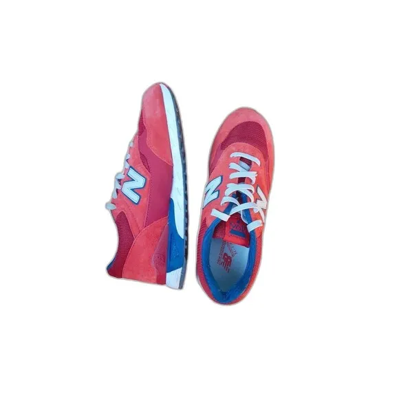 New Balance 496 Red Suede Sneakers Men's Size 9