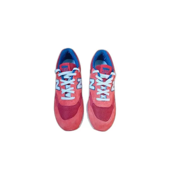 New Balance 496 Red Suede Sneakers Men's Size 9
