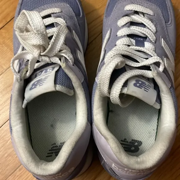 New Balance 574  Plus Womens Size 8.5 Platform Shoes WL574ZSD purple