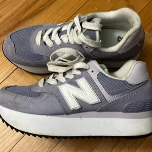 New Balance 574  Plus Womens Size 8.5 Platform Shoes WL574ZSD purple