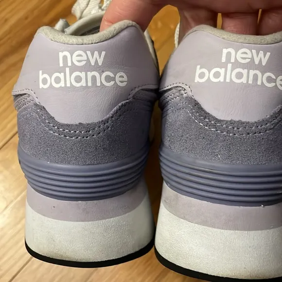 New Balance 574  Plus Womens Size 8.5 Platform Shoes WL574ZSD purple