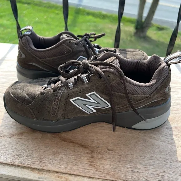 New Balance 608 Abzorb Brown suede walking hiking MX608UB5 Men’s Sz 7.5 (2E)