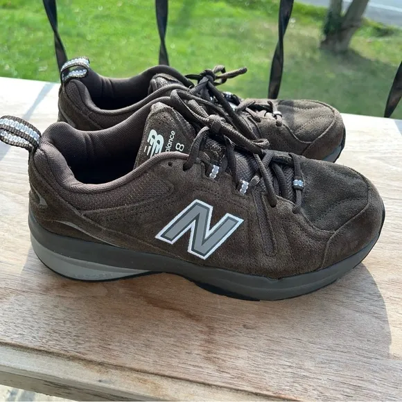 New Balance 608 Abzorb Brown suede walking hiking MX608UB5 Men’s Sz 7.5 (2E)