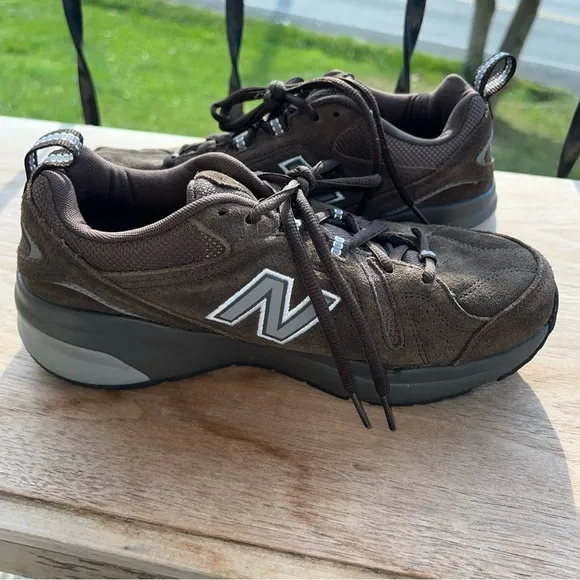 New Balance 608 Abzorb Brown suede walking hiking MX608UB5 Men’s Sz 7.5 (2E)