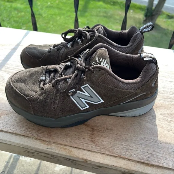New Balance 608 Abzorb Brown suede walking hiking MX608UB5 Men’s Sz 7.5 (2E)