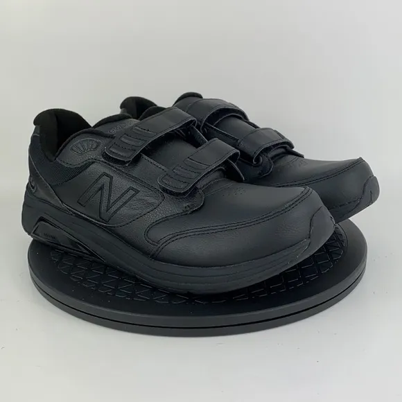 New Balance 928v3 Hook And Loop Black Comfort Walking Shoes Men’s Size 9.5 B