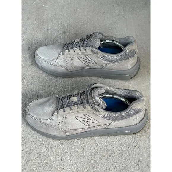 New Balance 928v3 Men’s 10 Walking Shoes Graphite Gray Suede Leather Sneakers