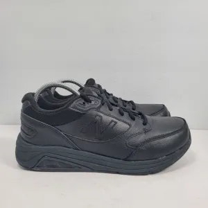 New Balance 928V3 Men's Black Leather Walking Shoes MW928BK3 US Size 8 2E