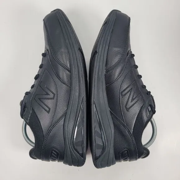 New Balance 928V3 Men's Black Leather Walking Shoes MW928BK3 US Size 8 2E