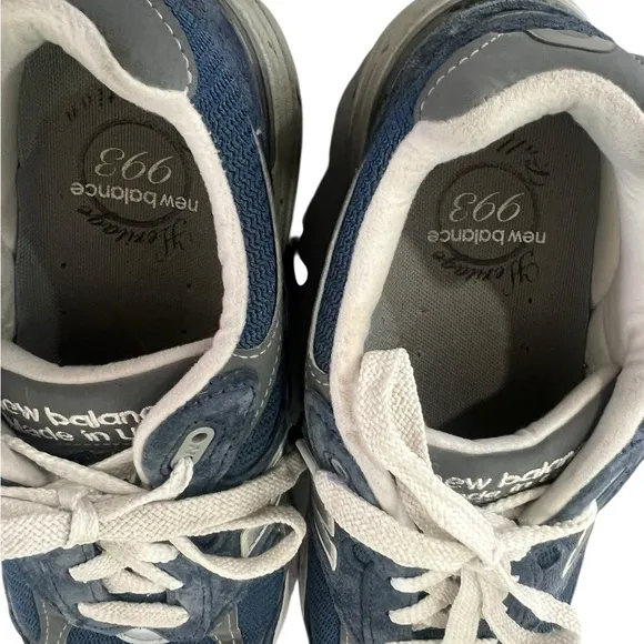 NEW BALANCE 993 MR993VI HERITAGE COLLECTION VINTAGE INDIGO BLUE GREY WHITE 910.5