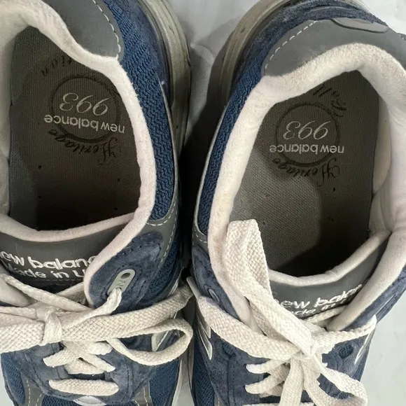 NEW BALANCE 993 MR993VI HERITAGE COLLECTION VINTAGE INDIGO BLUE GREY WHITE 910.5