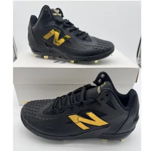 New Balance FuelCell Ohtani 1 Cleats Baseball Metal Black Gold Mens Size 9