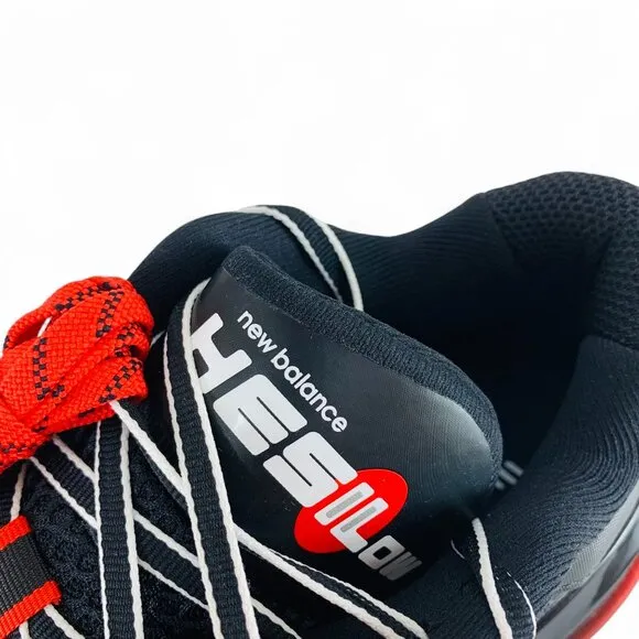 New Balance HESI Low v2 Black White Red Men's Wide 2E Basketball Shoes BBHSLAT2