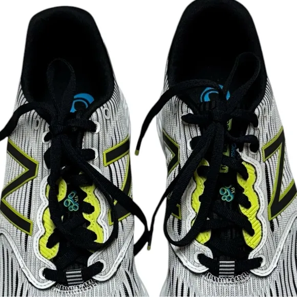 New Balance Men’s 890v6 REVLite Running Shoes Size 9 Lace Up White Green M890WB6