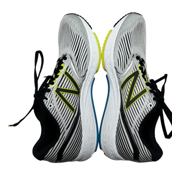 New Balance Men’s 890v6 REVLite Running Shoes Size 9 Lace Up White Green M890WB6