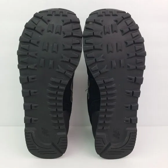 New Balance NB 574 Classic Womens Size 7 Black Suede Sneaker Shoes WL574NLA