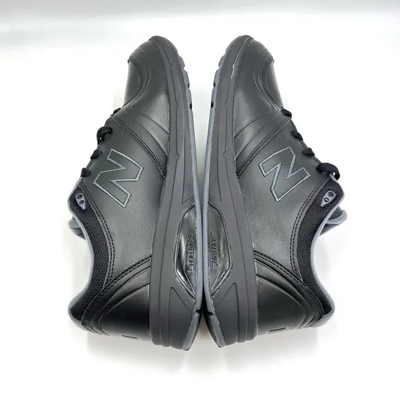 New Balance Women's Black Leather 813 V1 Lace Up Walking Shoes Sneakers 11.5