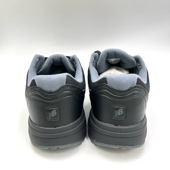New Balance Women's Black Leather 813 V1 Lace Up Walking Shoes Sneakers 11.5