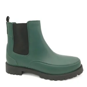 NEW Bernardo Addison Rain Boots Womens 11 Ankle Green Chic City Outdoors
