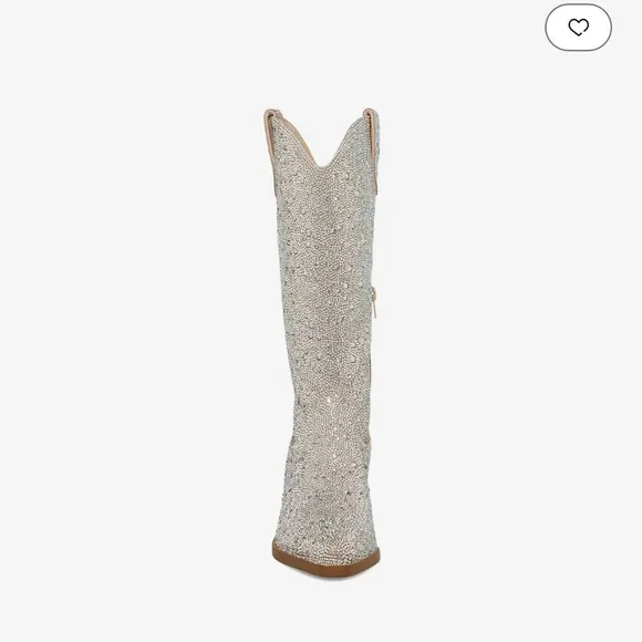 NEW Betsey Johnson Dalas Rhinestone Cowboy Boots