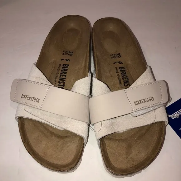 New Birkenstock x Free People OITA Off White Strappy Sandals Shoes 8/39
