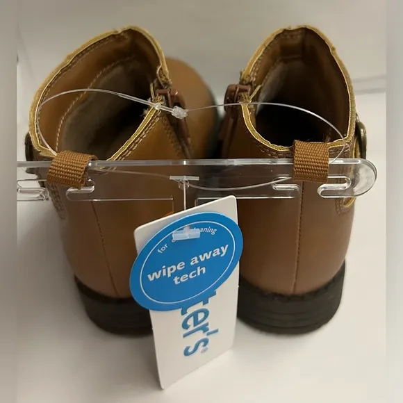 New Carter's Tan Boots Lena size 7 Girl's