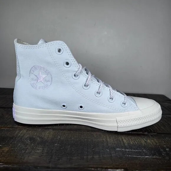 NEW Converse CTAS Hi Womens Size 6.5 Hi Top Lace Up Shoes A06227F Aqua Mist Blue