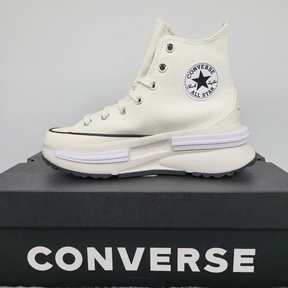 New Converse Run Star Legacy CX High 'Egret' Women's Size 9 Sneakers Shoes