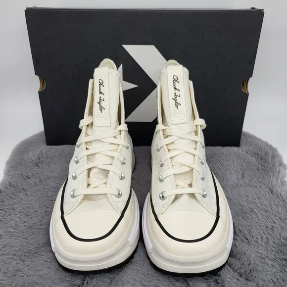 New Converse Run Star Legacy CX High 'Egret' Women's Size 9 Sneakers Shoes