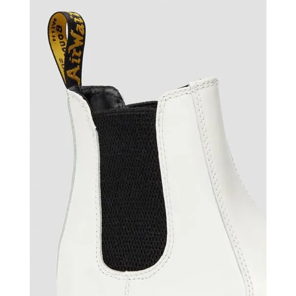 New Dr. Martens 2976 SMOOTH LEATHER PLATFORM CHELSEA BOOTS size US 6