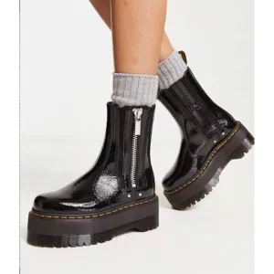 New Dr Martens Chelsea Distressed Platform Boots 6