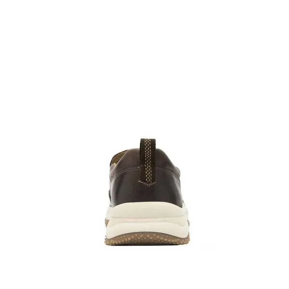NEW FLEXI slip-on shoes in dark brown