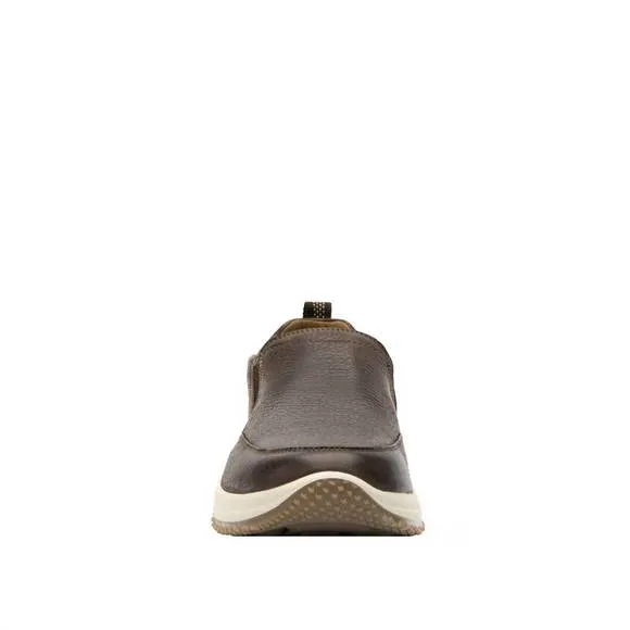 NEW FLEXI slip-on shoes in dark brown