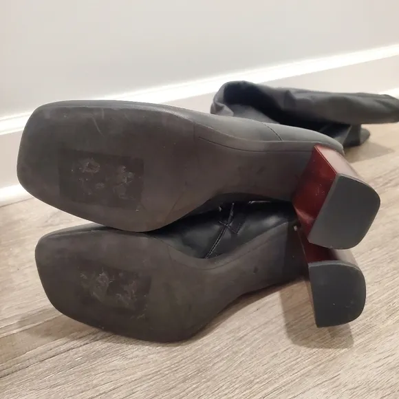NEW Franco Sarto Borne Black Fashion Boots